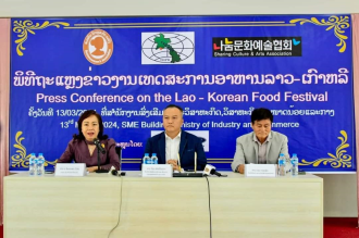 1st Lao-Korean Food Festival will be held in April